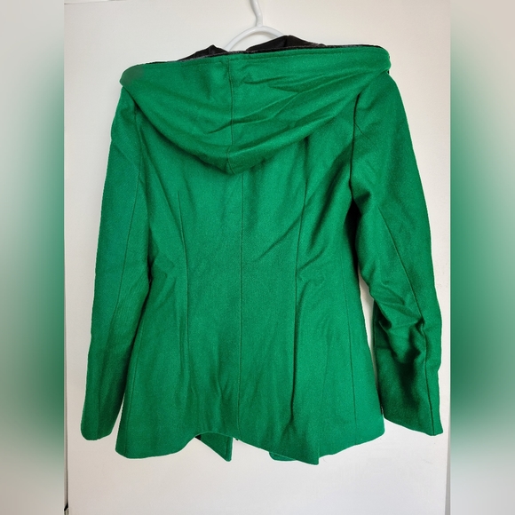 Green Duffel Coat Small - Picture 3 of 4